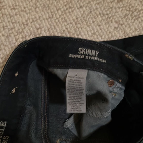 American Eagle jeans size 4 super stretch skinny - Picture 3 of 6
